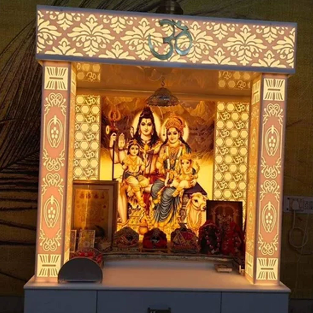 Shiv Parivar Corian Mandir Manufacturers in Delhi