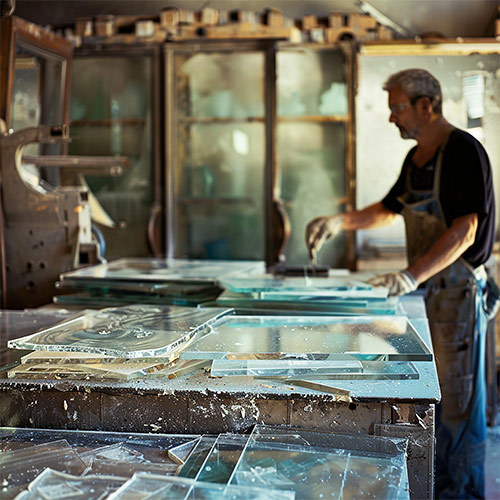 Glass Works Manufacturers in Delhi