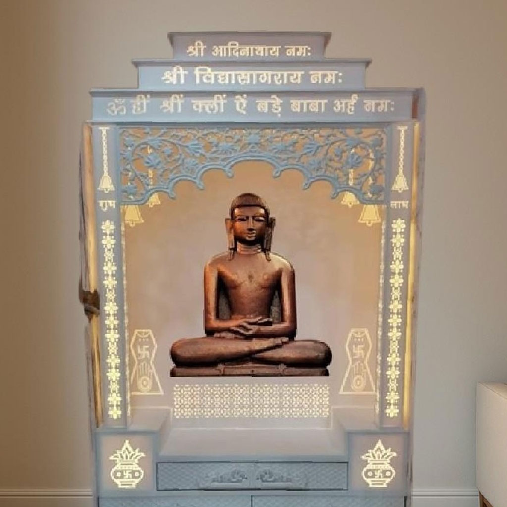 Modern Jain Corian Mandir Manufacturers in Delhi