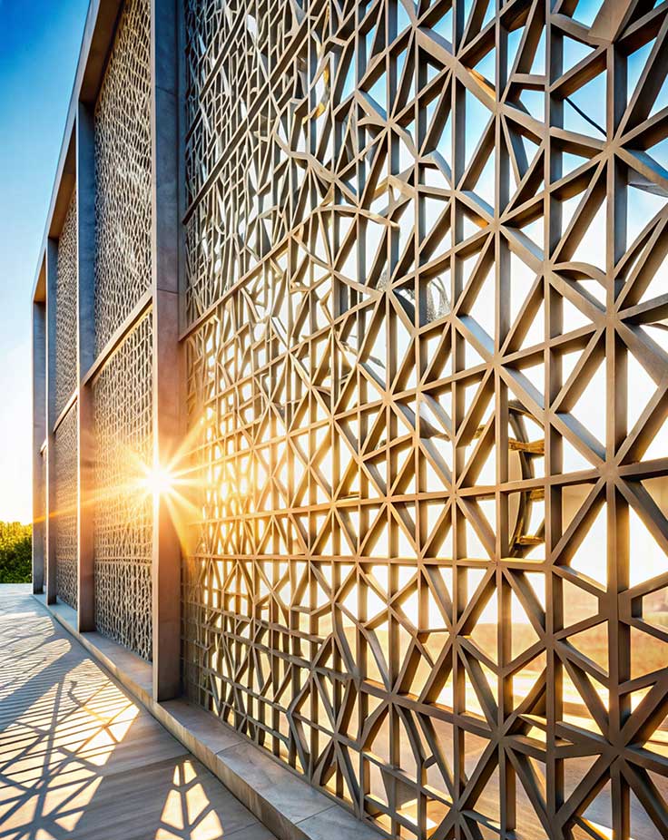 Exterior Cnc Cutting Facade Panel Manufacturers in Delhi