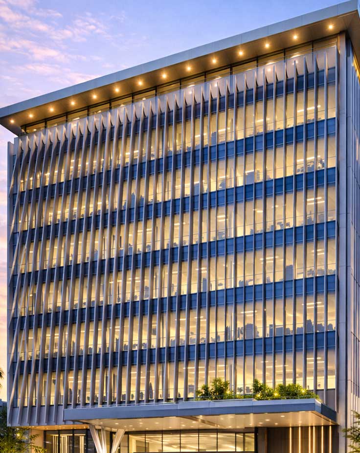 Angle Aluminium Louver Manufacturers in Delhi