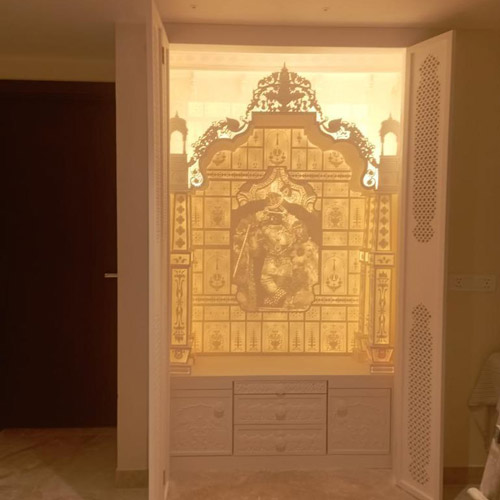 Corian Radha Krishna Mandir Manufacturers in Delhi