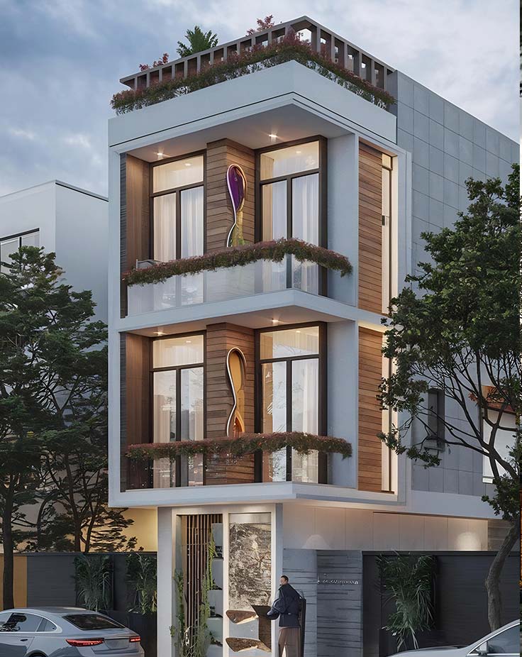 Duplex Building Elevation Manufacturers in Delhi