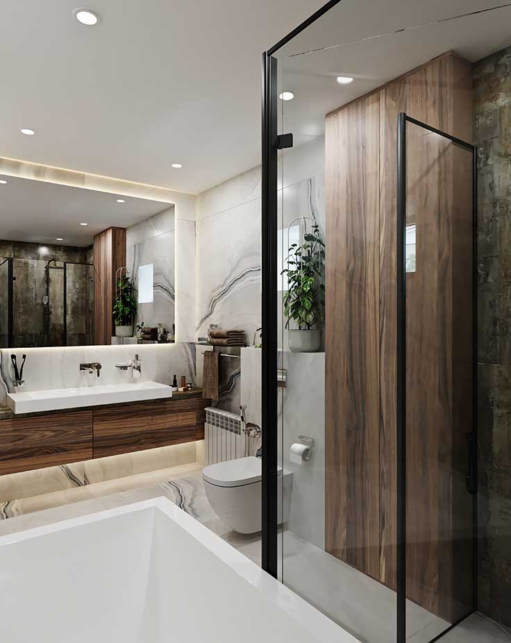 Modern Toilet Partition Design Manufacturers in Delhi